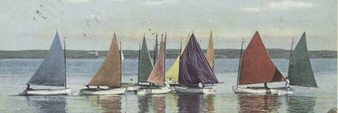 Fleet of catboats