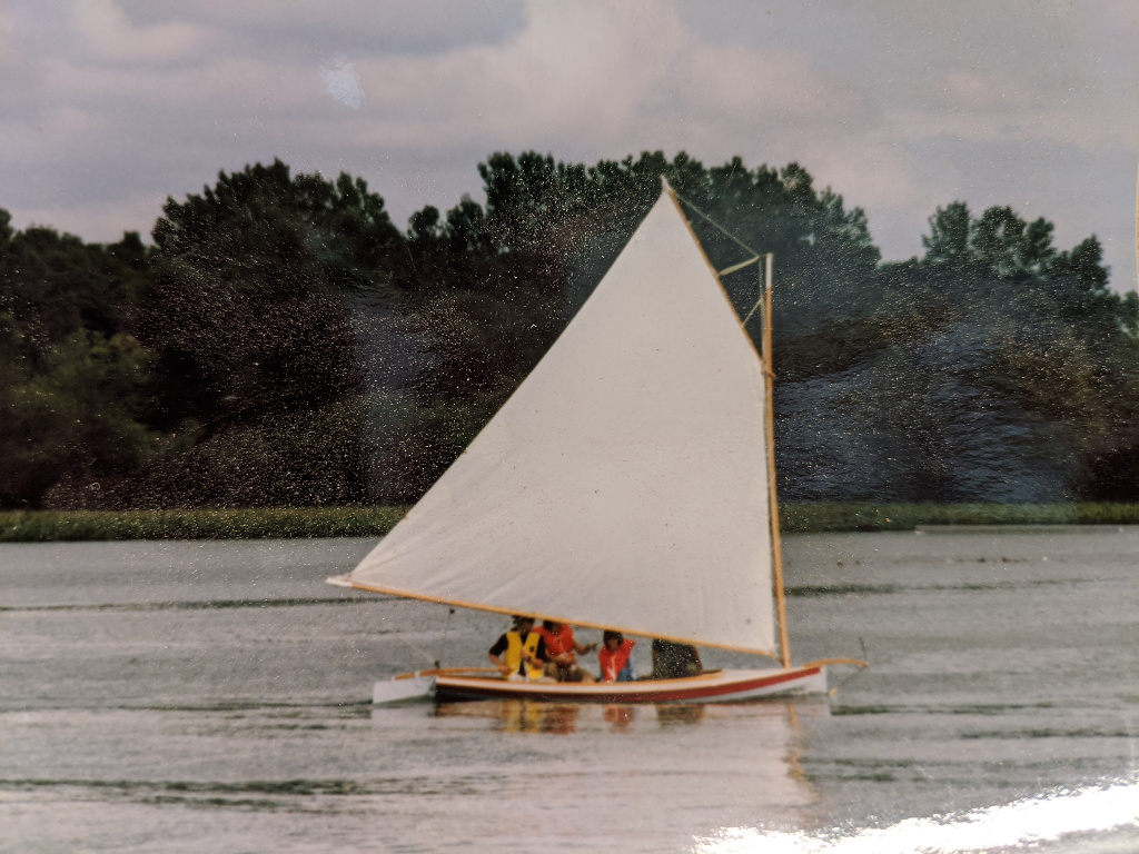Marion Brewington sailing